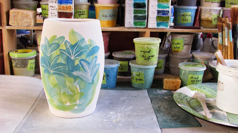 The art of simple complexity, the design process at Morris and James Pottery.