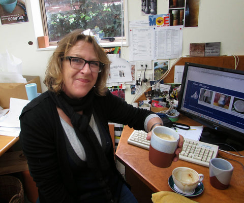 Coffee beaker, taste and colour