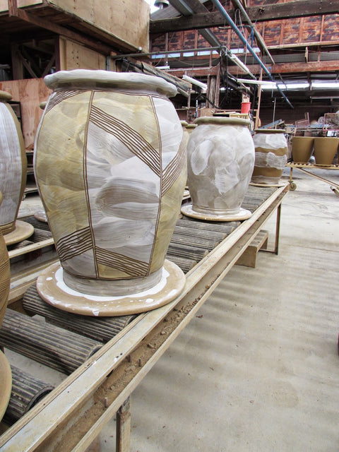 Travail and error....new pottery designs