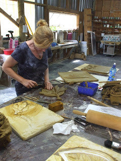 An Intern at the Pottery