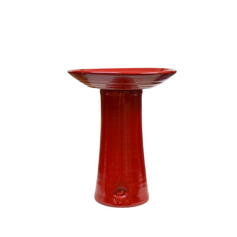 Mini Bird Bath - Red