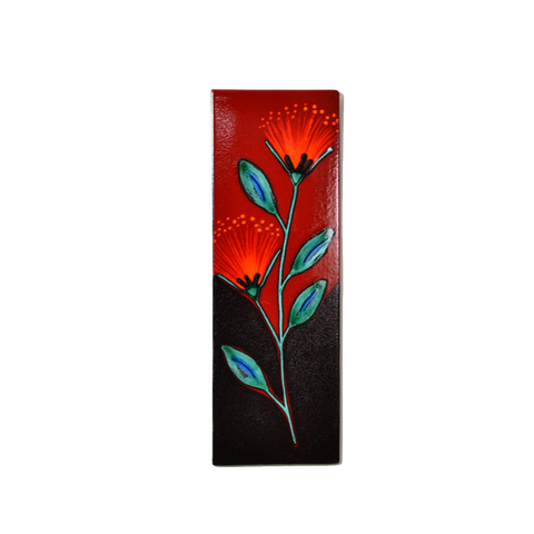 Holly Pohutukawa Single Panel