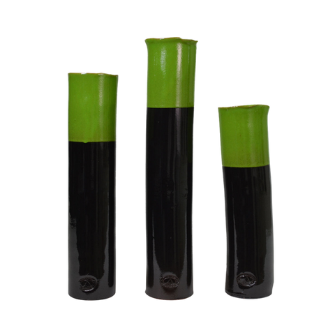 Sentinel Green on Coal (Set of 3)