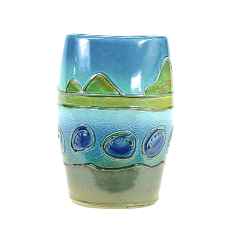 Paua Coast Petite Florin Pot