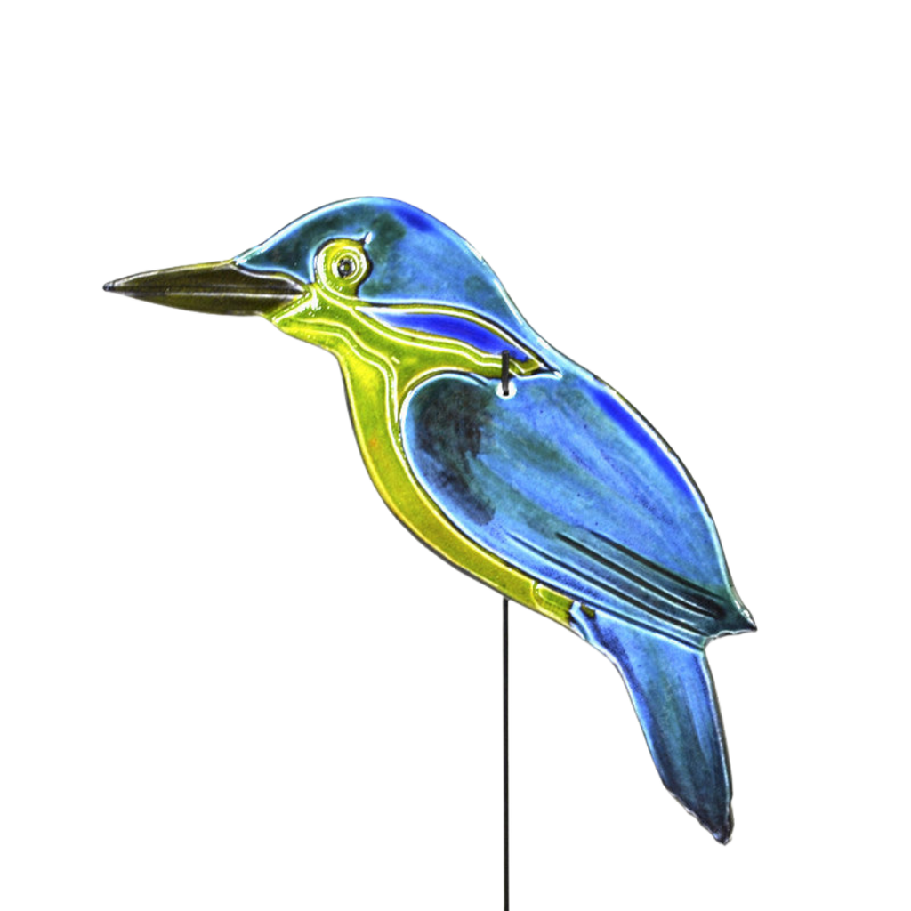 絵画J・HOOK KINGFISHER IN AN EXOTTC GARDEN