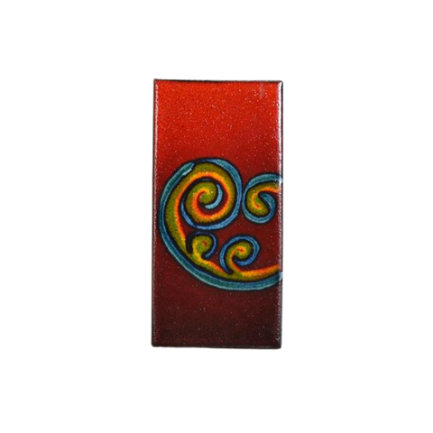 Red Koru Domino