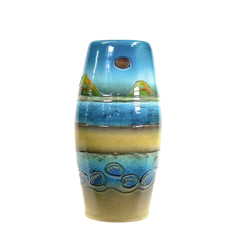 Paua Coast Bead Pot