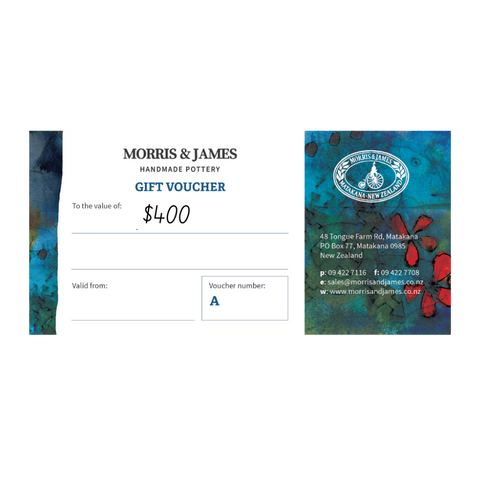 $400 Morris & James Gift Voucher