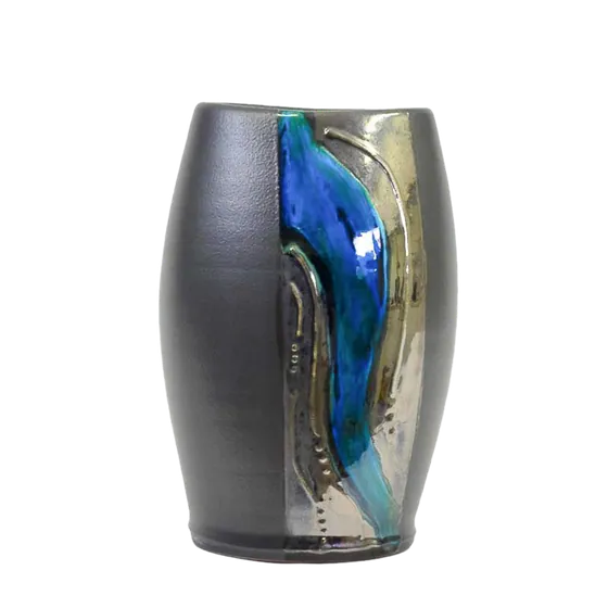 Blue Driftwood Petite Florin Pot