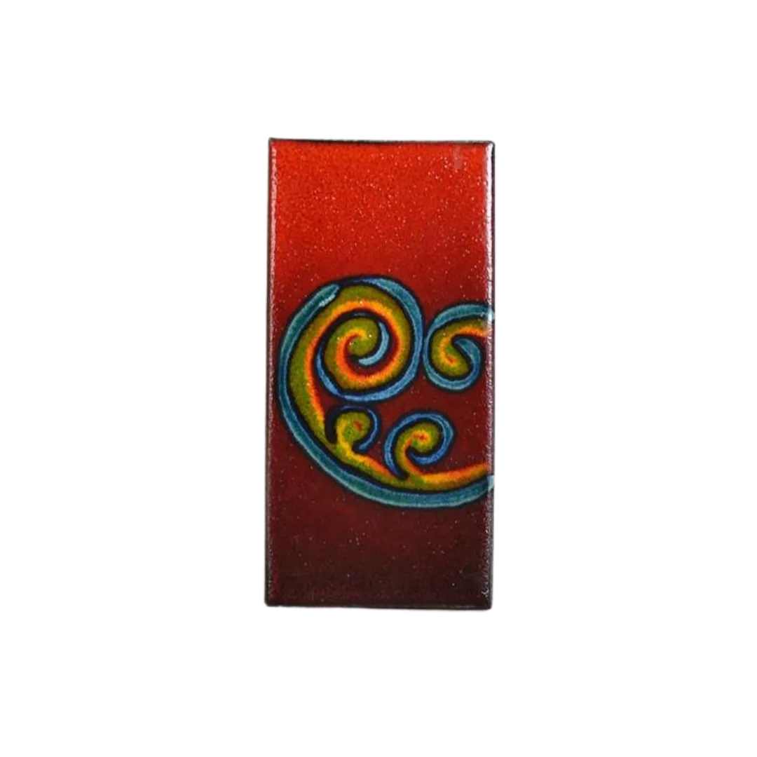 Red Koru Domino