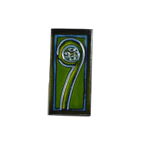 Green Koru Domino