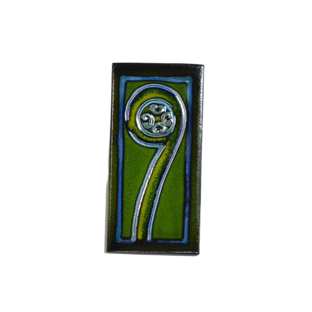 Green Koru Domino
