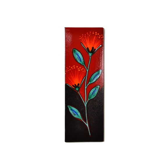 Holly Pohutukawa Single Panel