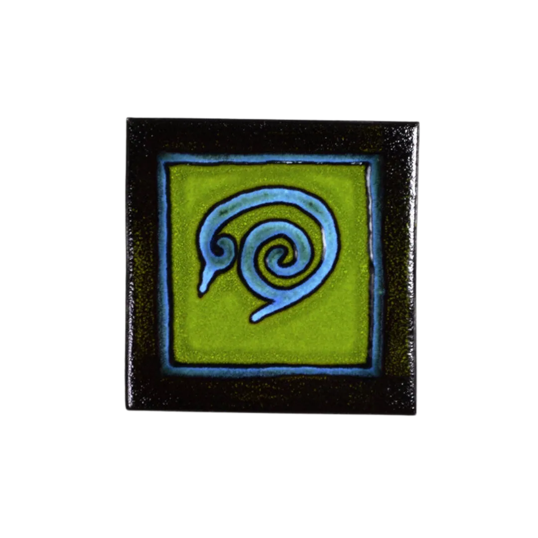Kiwi Spiral Plaque