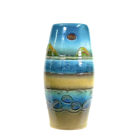 Paua Coast Bead Pot
