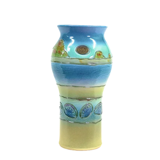 Paua Coast Urn Pot