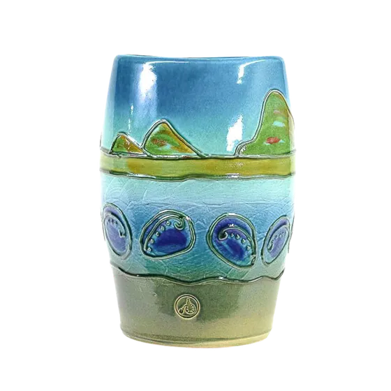 Paua Coast Petite Florin Pot