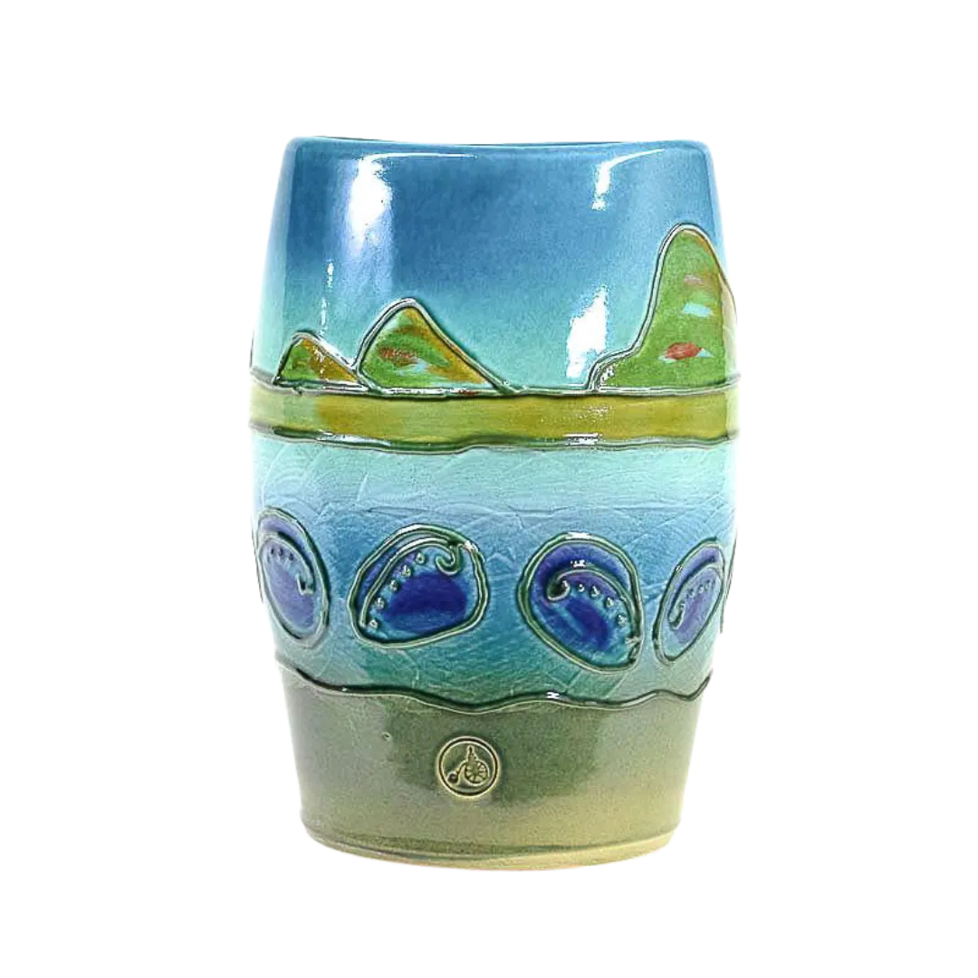 Paua Coast Petite Florin Pot