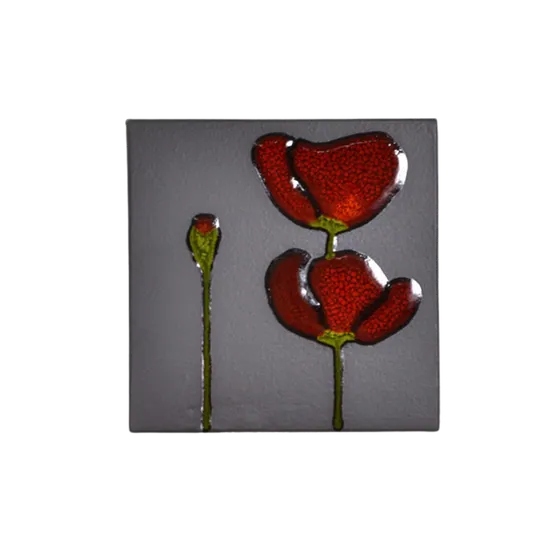 Poppy Plaque
