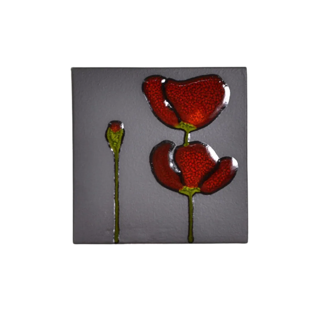 Poppy Plaque