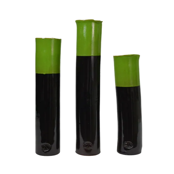 Sentinel Green on Coal (Set of 3)