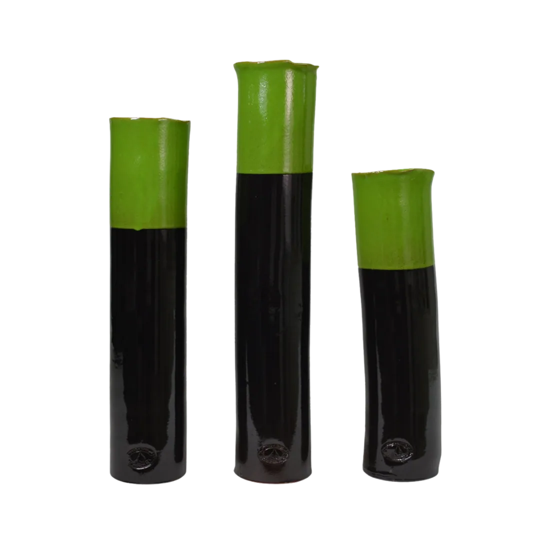 Sentinel Green on Coal (Set of 3)