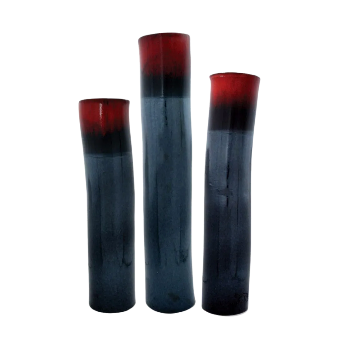 Sentinel Hollyberry on Matt Black (Set of 3)