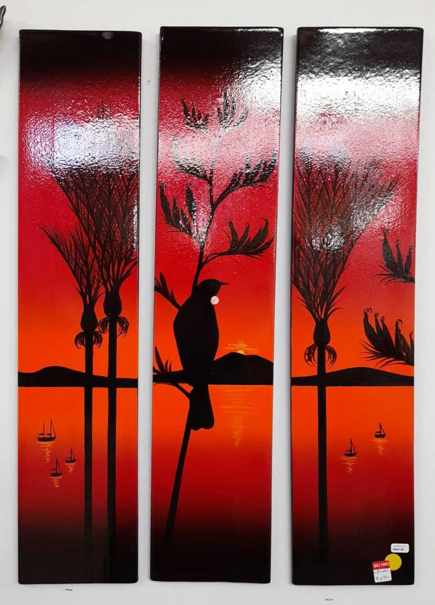 Tūī Dawn Wall Panel Set (3) 800mm