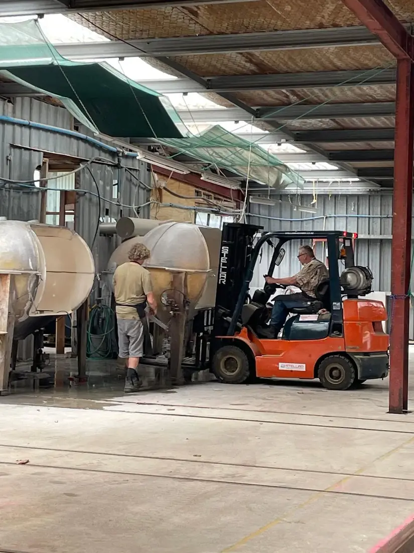 Moving equipment