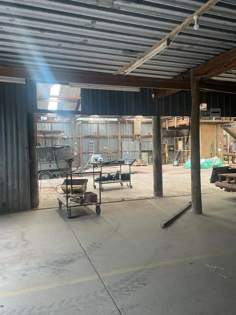 Empty storage area