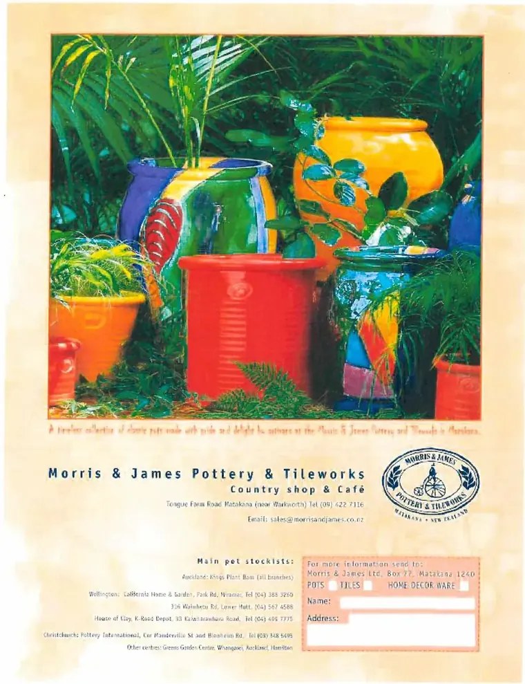 Pottery & Tileworks brochure