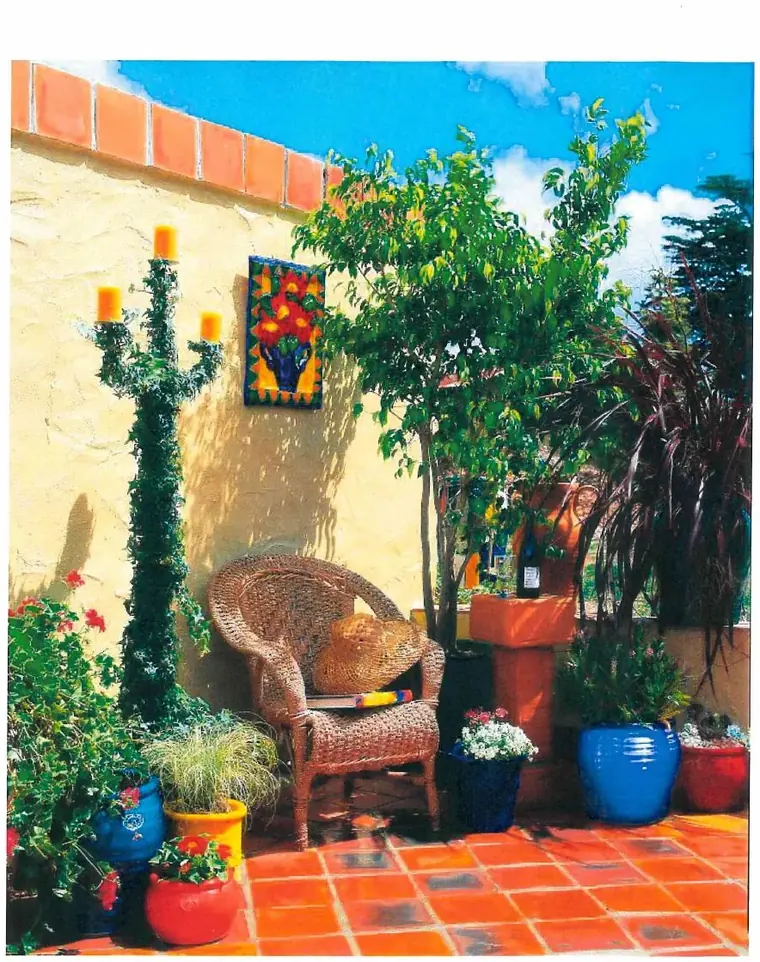 In the garden