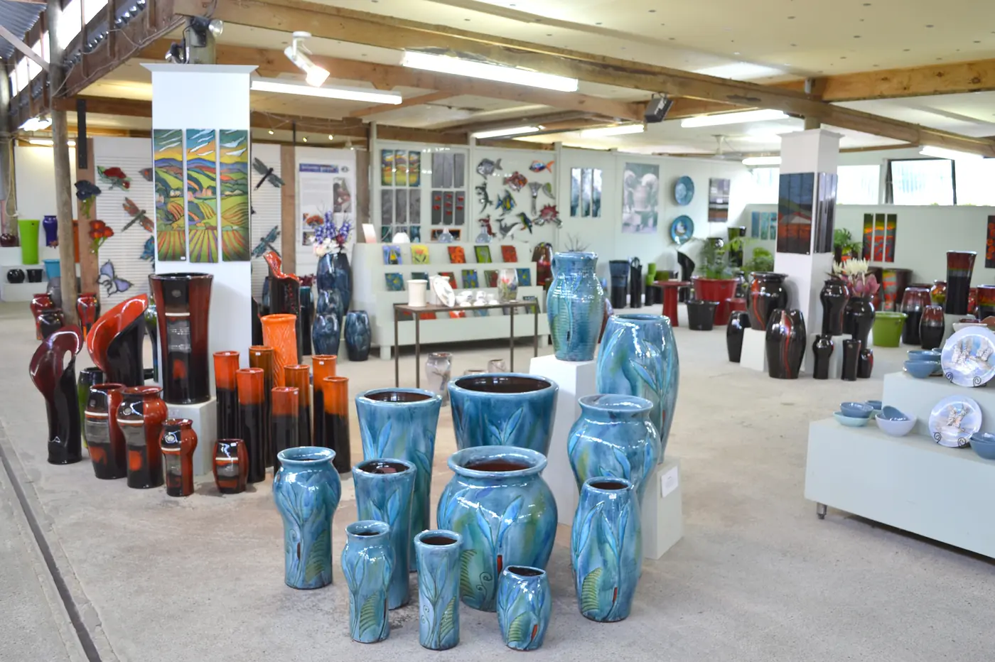 The showroom
