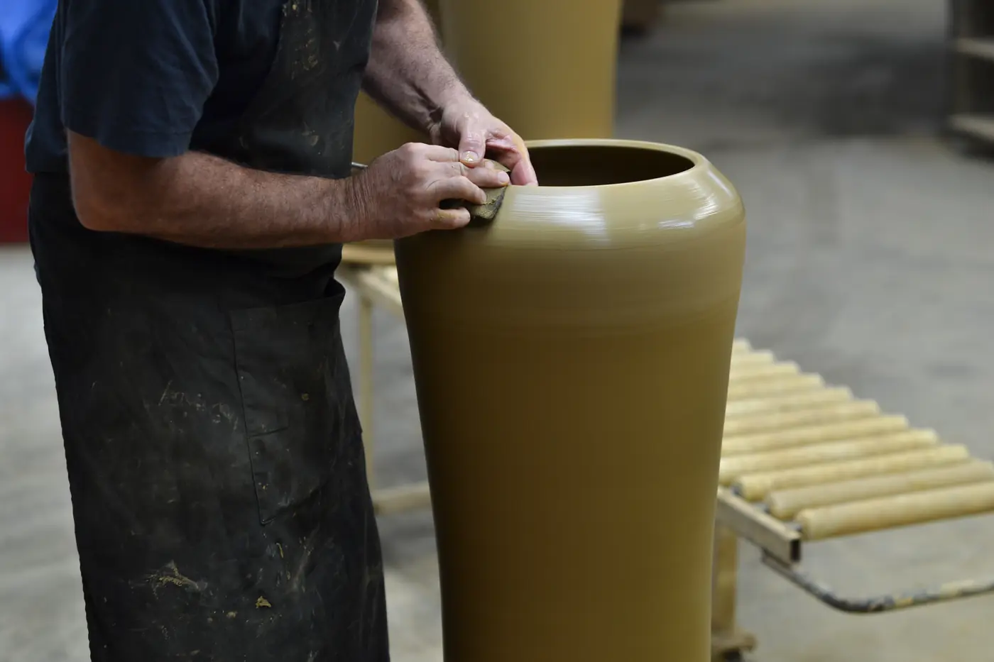 Throwing an Umbrella pot