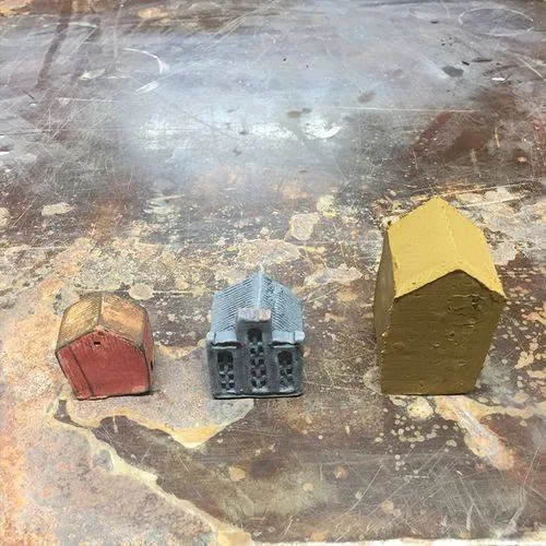 Houses before firing