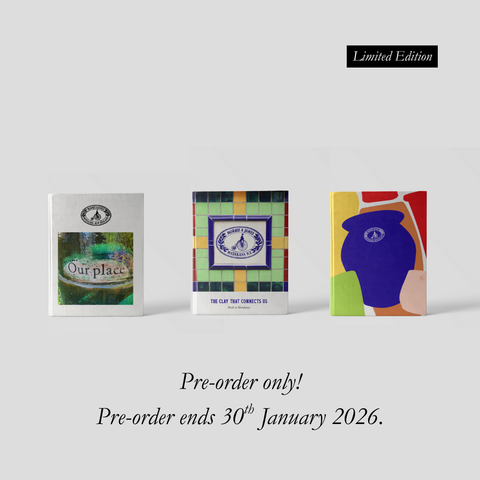 The Clay That Connects Us, Hardcover Book - limited pre-order edition.