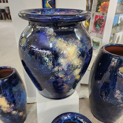 Classic Pot with Galaxy design - enquire for price