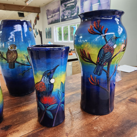 Native Bird Trio - enquire for individual prices