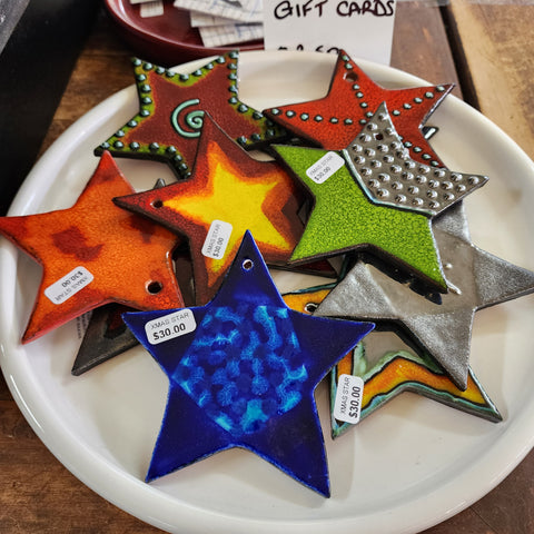 Xmas Star Decorations, $30 each