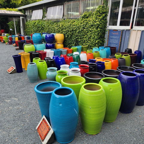 Vaso and Bead Roulettes Seconds and Run of Kiln (2 front rows), $168 each