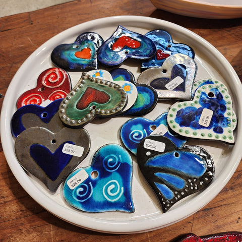 Cute Xmas Hearts, $28 each