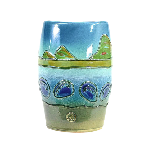 Paua Coast Petite Florin Pot