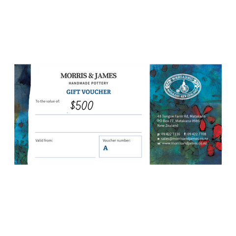 $500 Morris & James Gift Voucher